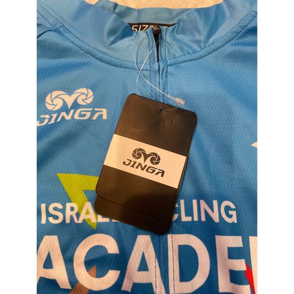NWT JINGA Israel Cycling Academy Track Team Cycling Jersey Shirt 3XL Big & Tall - Picture 4 of 10